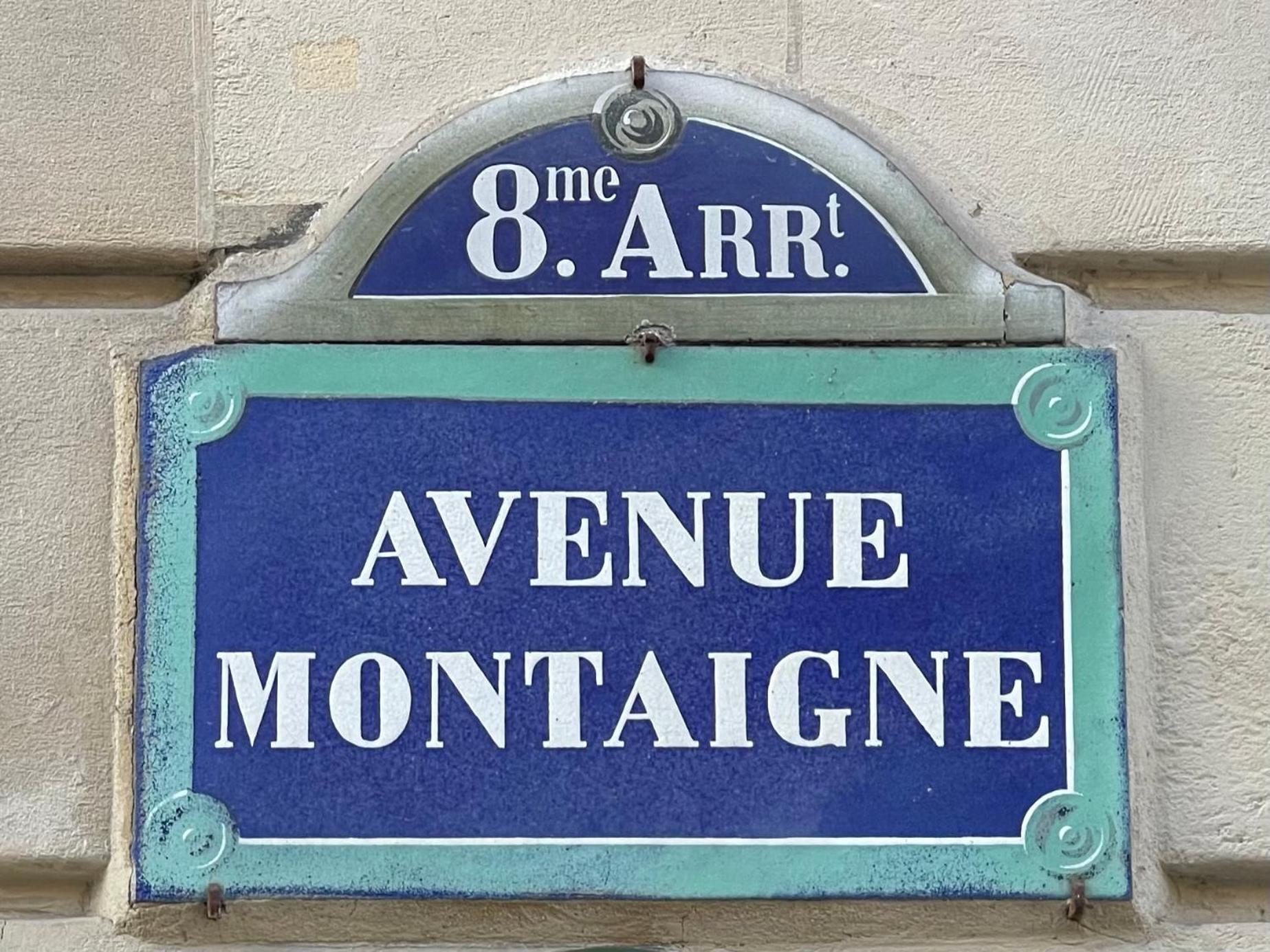 Avenue Montaigne Bienvenue Appartement